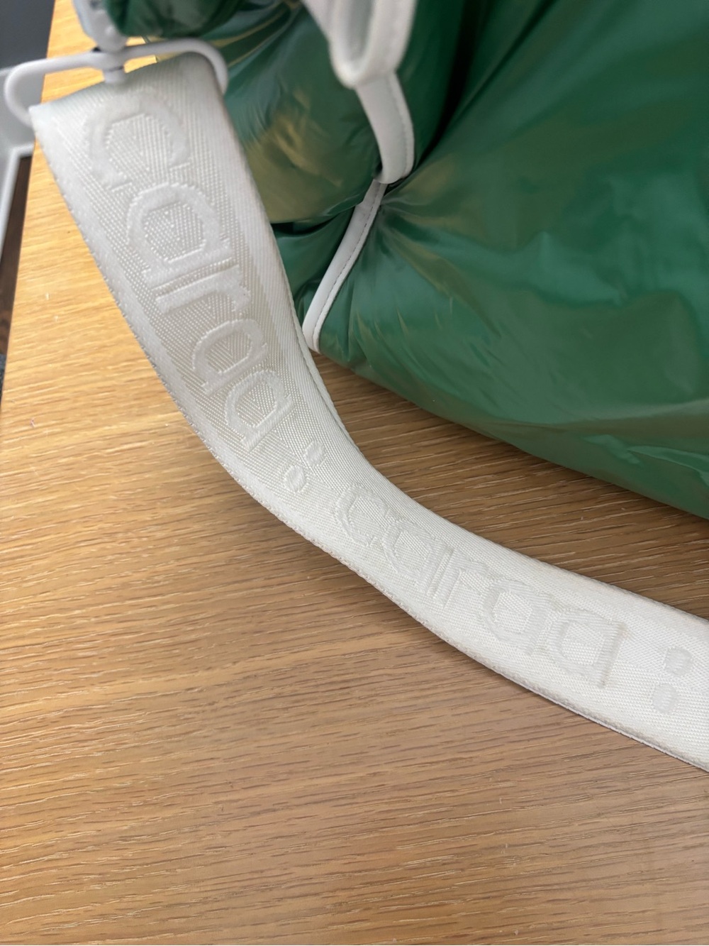 Caraa Green Nylon Tennis/gym bag - Picture 6 of 6